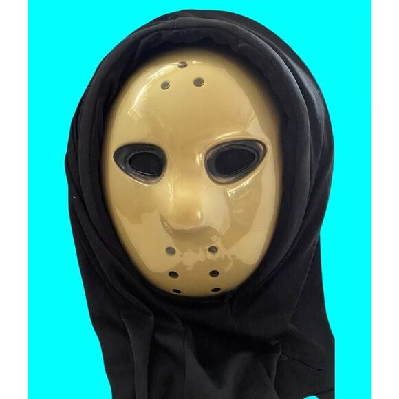Halloween Friday The 13th Jason Type Mask w Leads No Pump Selling As Mask Only - Picture 1 of 8